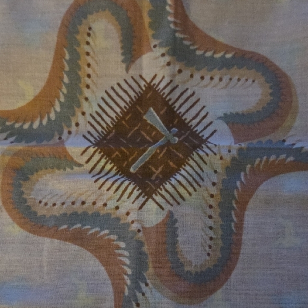 Geometric Patterned Tapestry - Picture 4 of 4